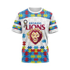 AFL Brisbane Lions Autism Awareness Personalized Hoodie T Shirt