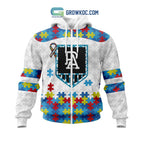 AFL Port Adelaide Autism Awareness Personalized Hoodie T Shirt