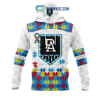 AFL Port Adelaide Autism Awareness Personalized Hoodie T Shirt