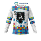 AFL Port Adelaide Autism Awareness Personalized Hoodie T Shirt