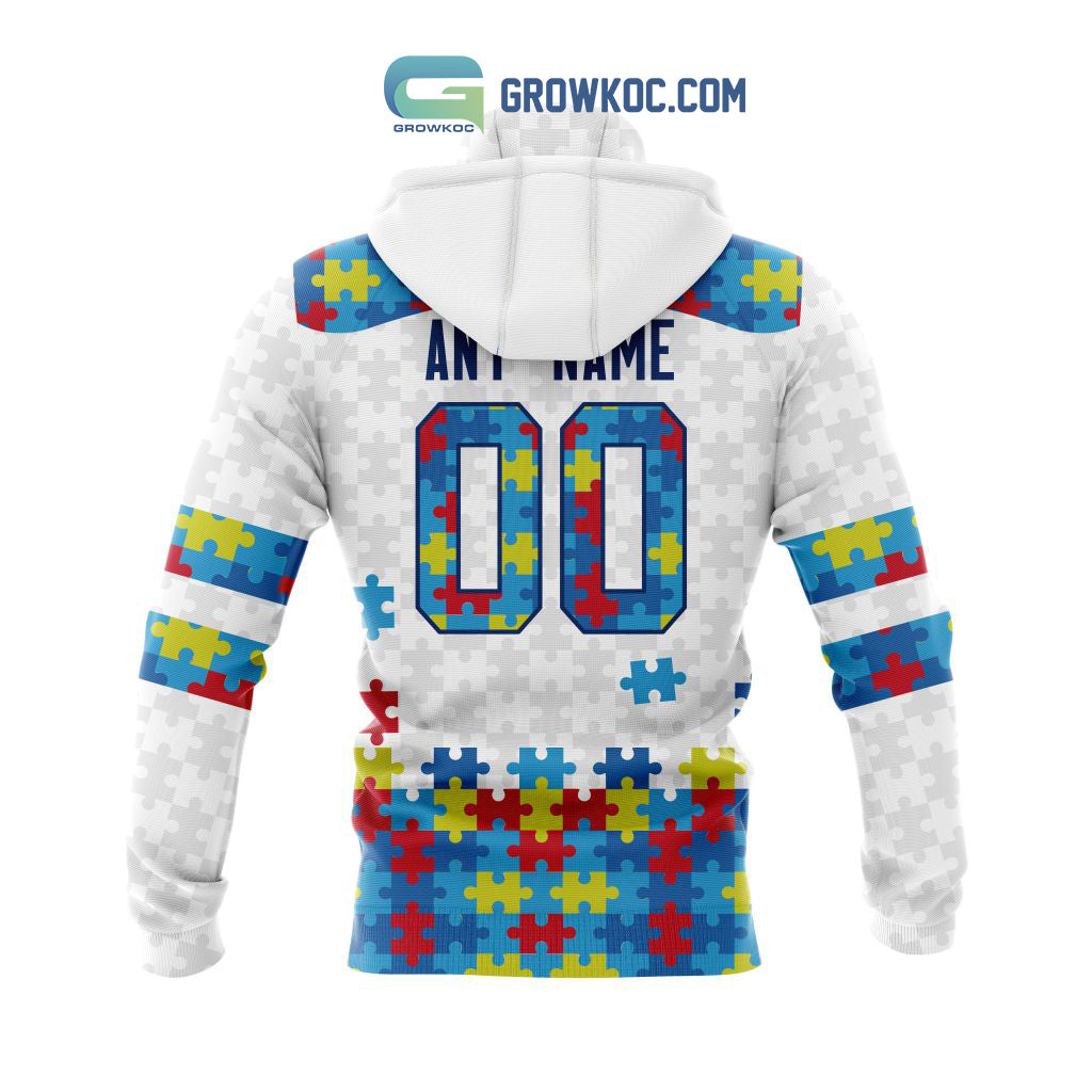 AFL Richmond Autism Awareness Personalized Hoodie T Shirt