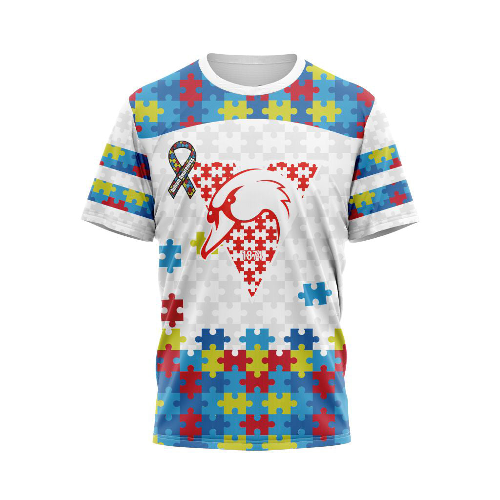 AFL Sydney Swans Autism Awareness Personalized Hoodie T Shirt