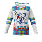 AFL Western Bulldogs Autism Awareness Personalized Hoodie T Shirt