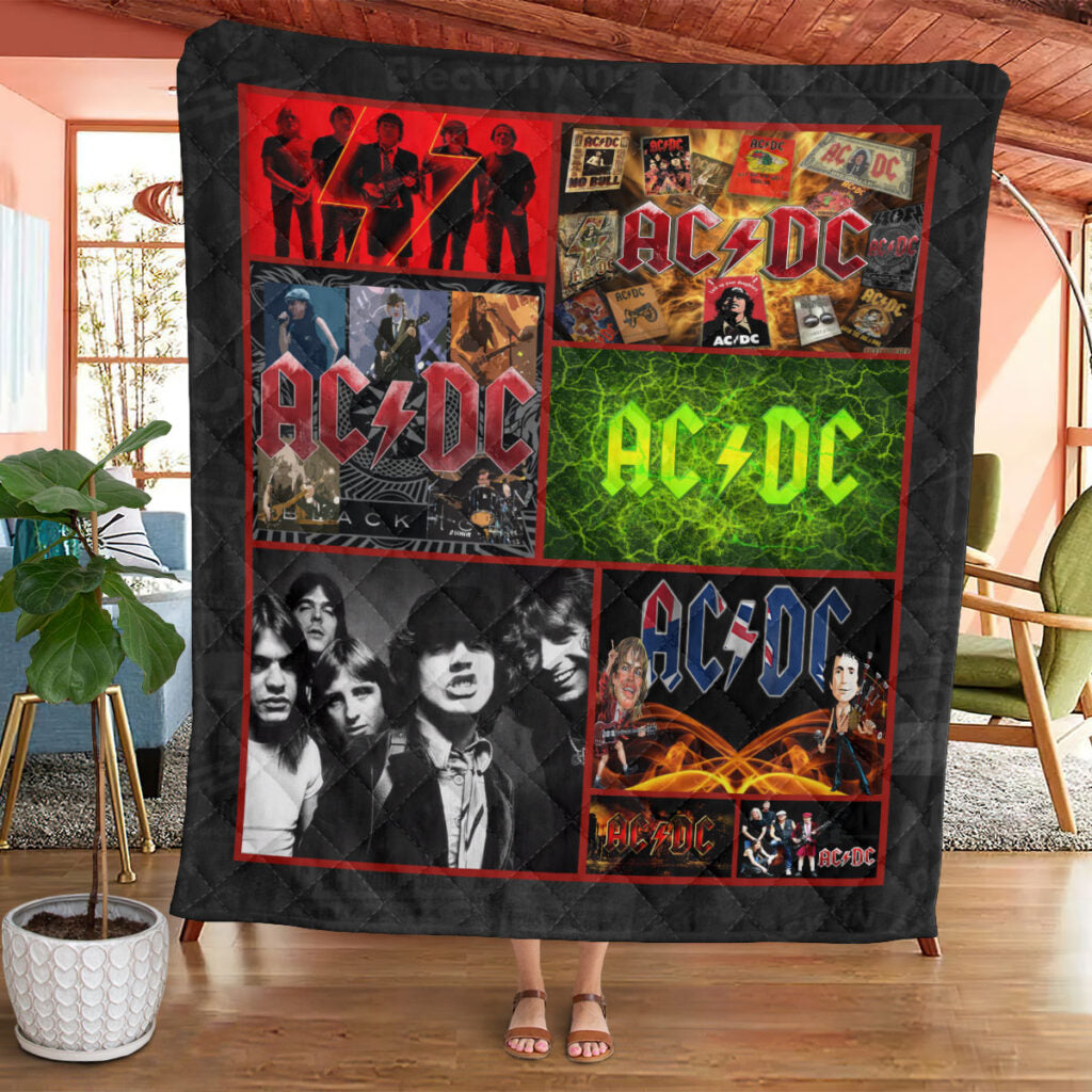 AC/DC Quilt Blanket - ANHNV 3379
