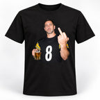 Aaron Rodgers Smoking Beer Middle Finger Shirt