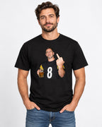Aaron Rodgers Smoking Beer Middle Finger Shirt