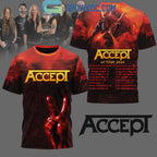 Accept US Tour 2024 With Schedule Hoodie T Shirt