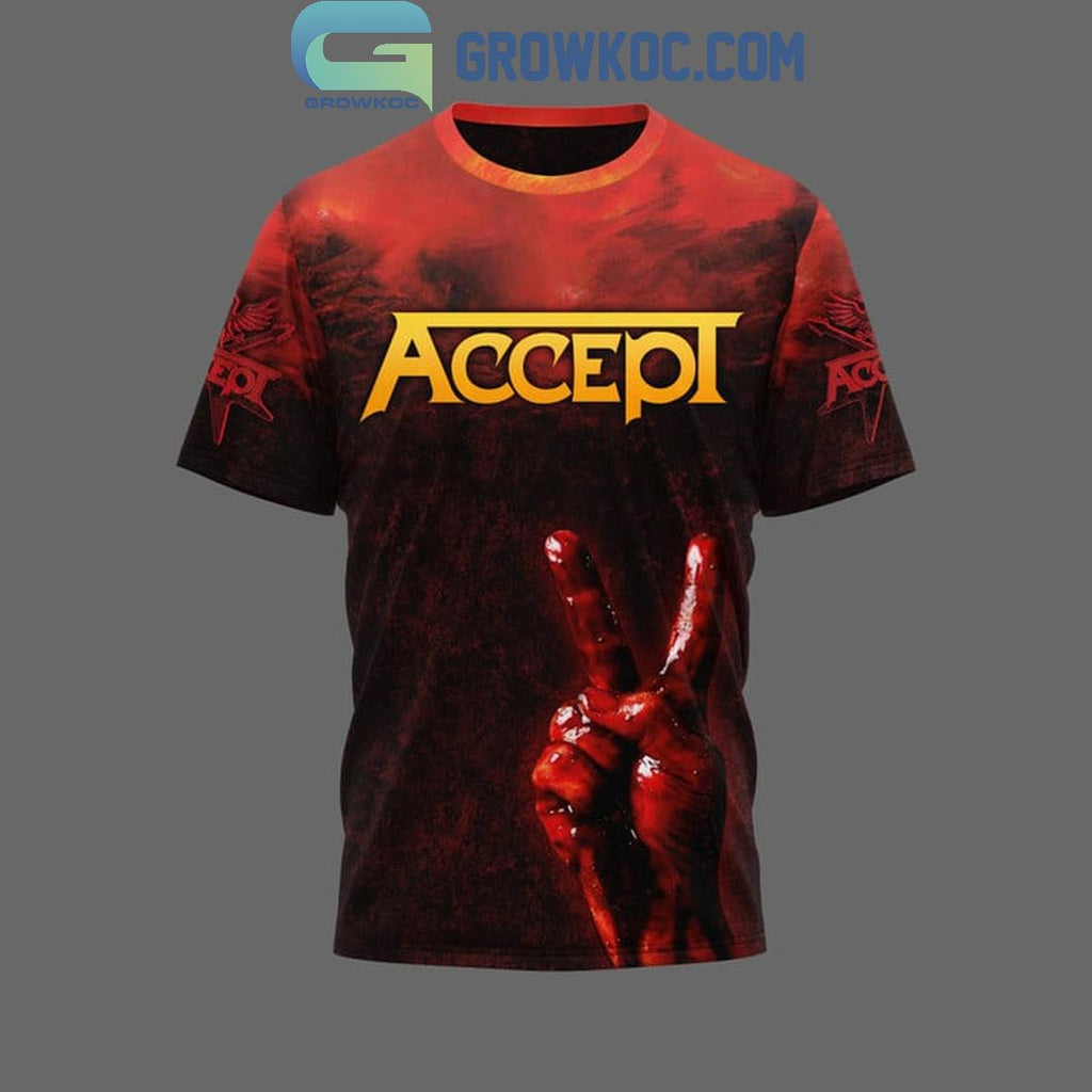 Accept US Tour 2024 With Schedule Hoodie T Shirt
