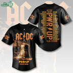 Ac/dc World Tour 2026 Baseball Jersey