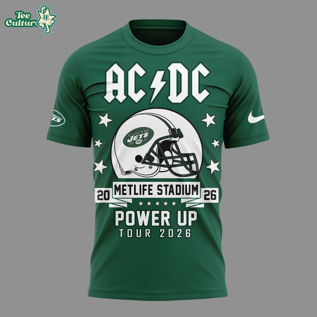 Ac/dc X New York Jets – Power Up Tour 2026 T-shirt