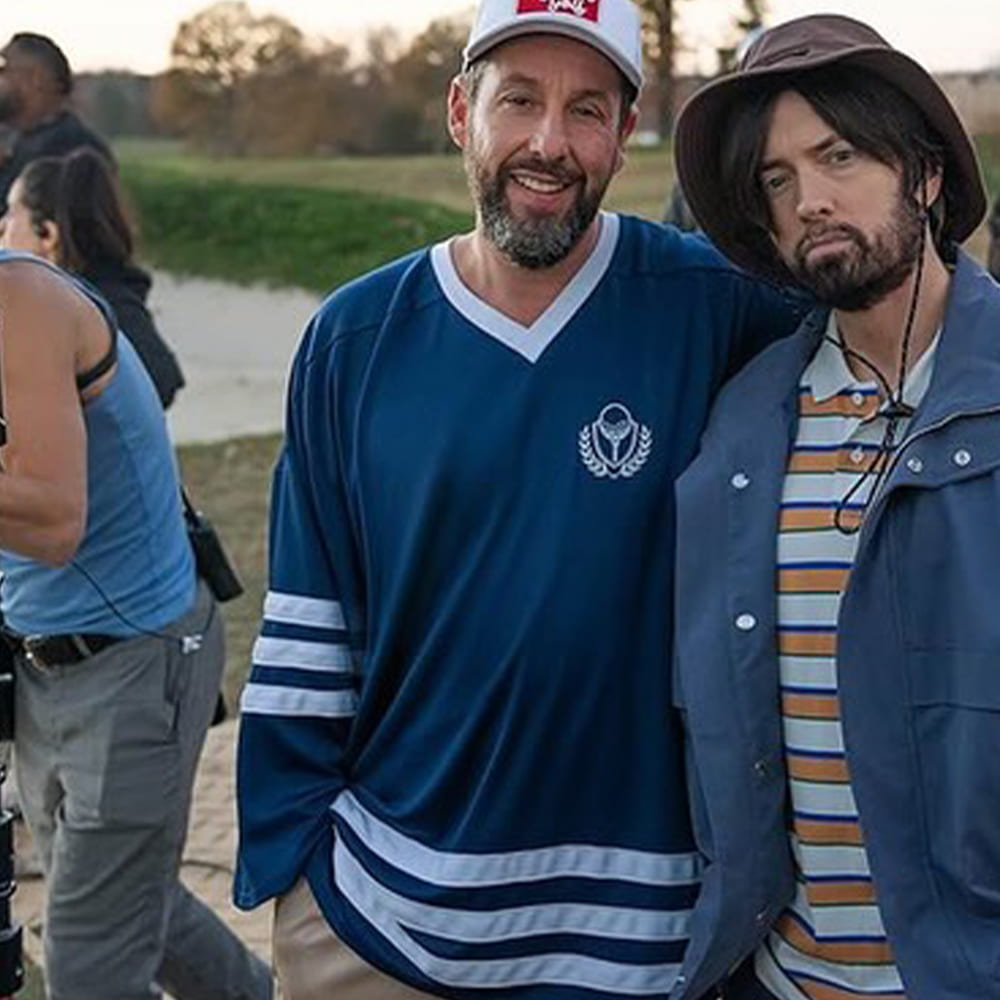 Adam Sandler Happy Gilmore 2 Blue Jersey