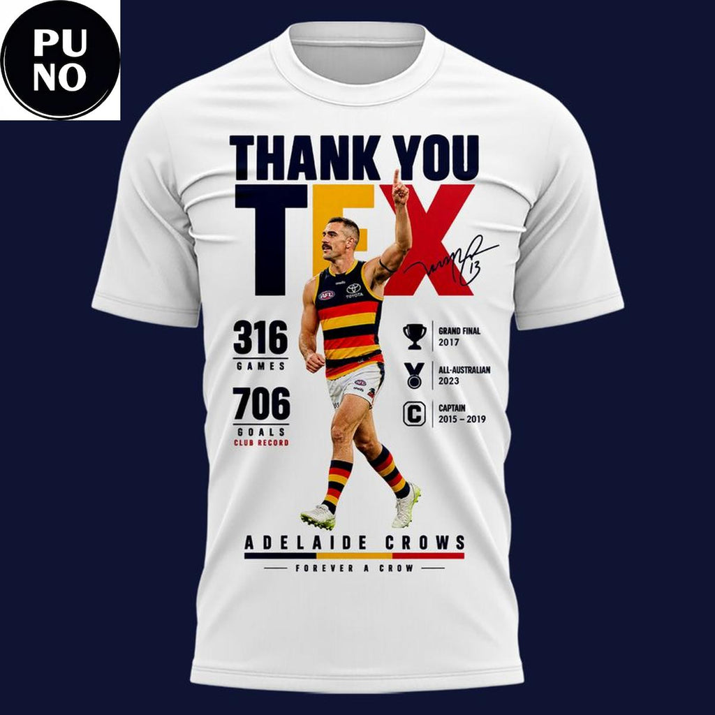 Adelaide Crows 2026 Taylor Walker Forever a Crow Hoodie T-Shirt