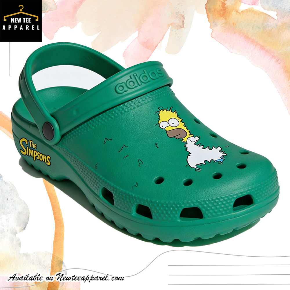 Adidas The Simpsons Homer Simpson Bush Meme Crocs Shoes