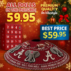 NEW Alabama Crimson Tide Christmas Tree Skirt