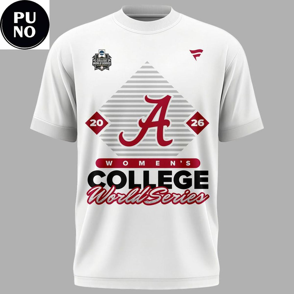Alabama Crimson Tide Softball 2026 Women's College World Series For Fans Shirt