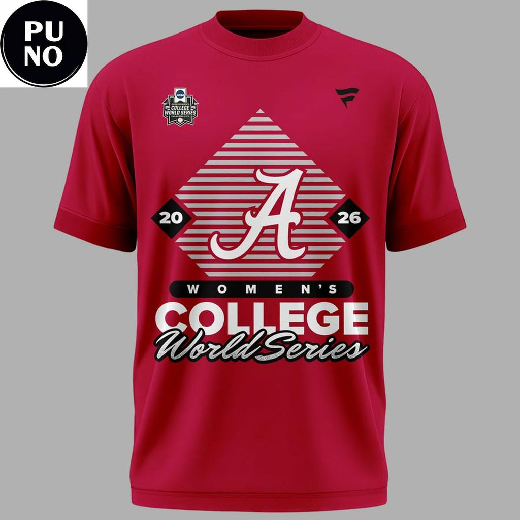 Alabama Crimson Tide Softball 2026 Women's College World Series For Fans Shirt