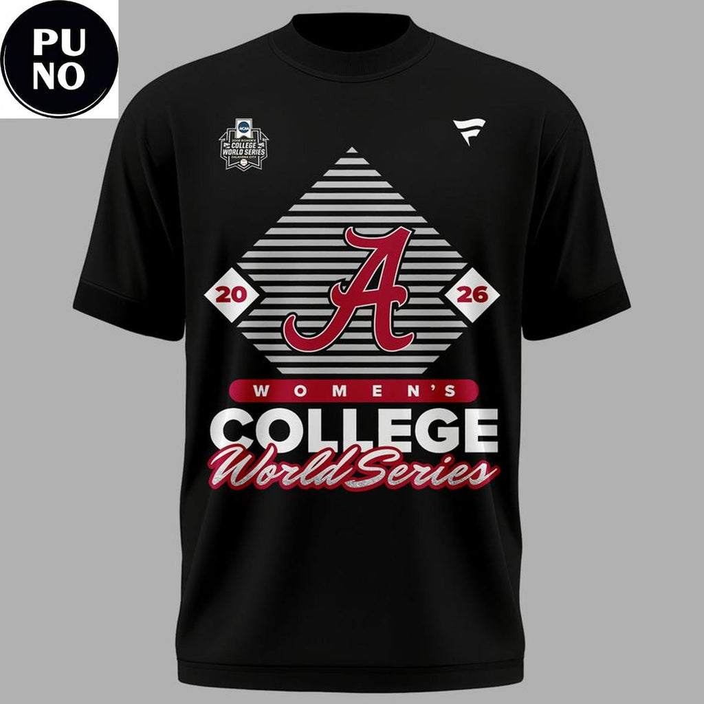 Alabama Crimson Tide Softball 2026 Women's College World Series For Fans Shirt
