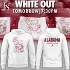 Alabama Crimson Tide White Out Hoodie
