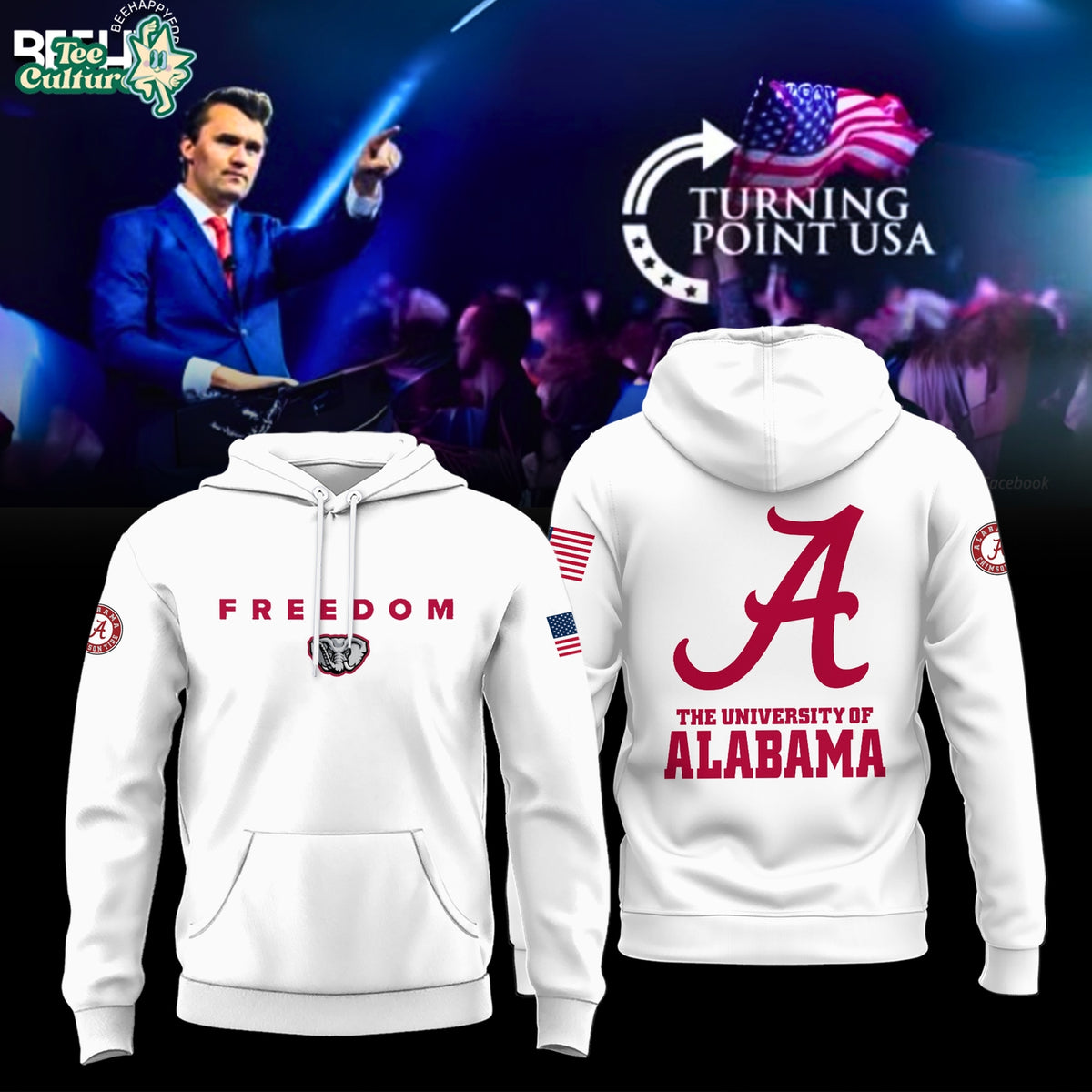 Alabama Crimson Tide x Turning Point USA Limited Edition Hoodie