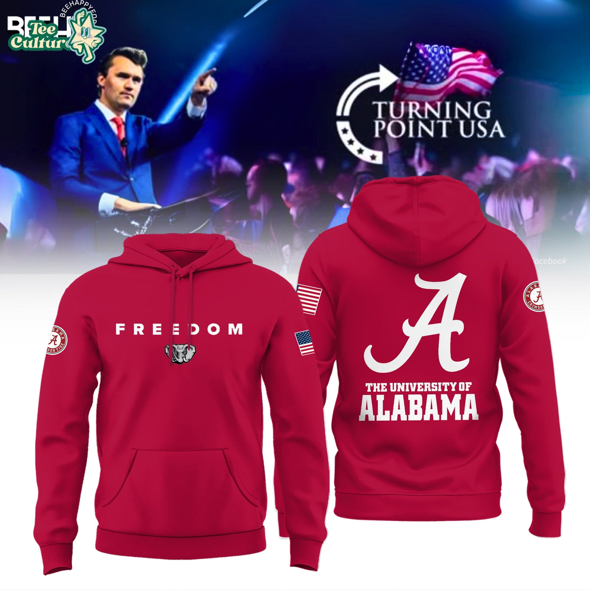 Alabama Crimson Tide x Turning Point USA Limited Edition Hoodie