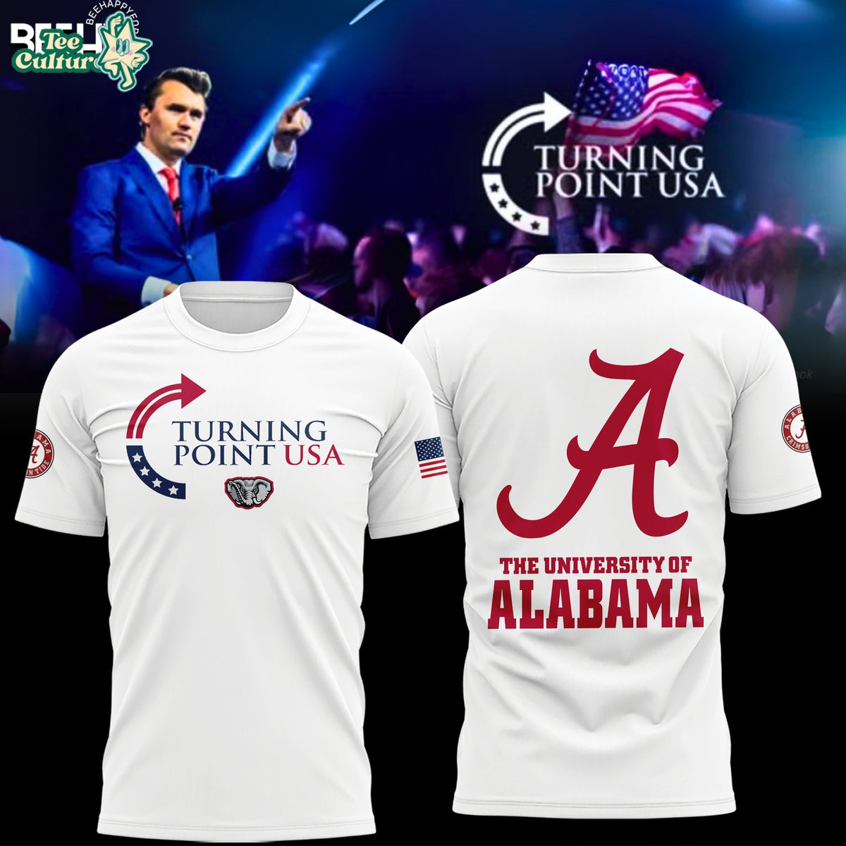 Alabama Crimson Tide x Turning Point USA Limited Edition T-Shirt