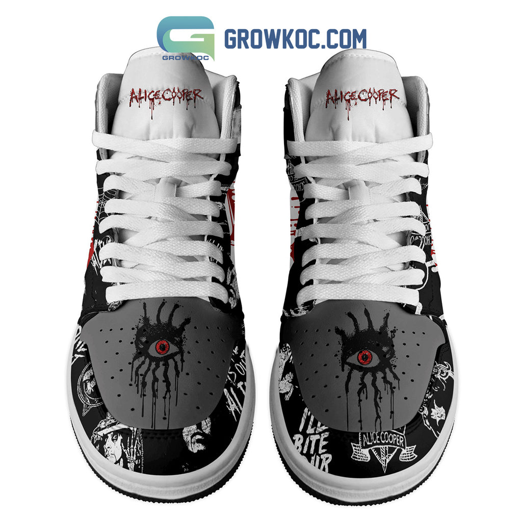 Alice Cooper Fan Air Jordan 1 Shoes