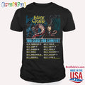 Alice Cooper Too Close For Comfort Schedule Tour 2024 T Shirt