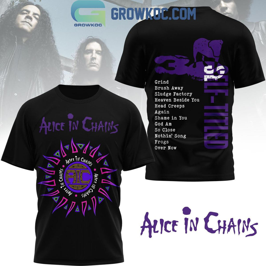 Alice In Chains Self Titled Hoodie T-Shirt