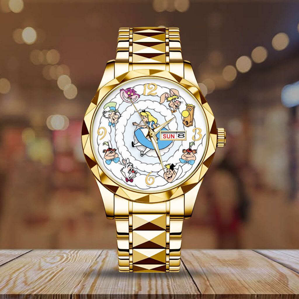 Alice in Wonderland Alloy Luxury Quartz Watch - TMTHU7880