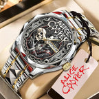 Alice Cooper Alloy Luxury Quartz Watch - GNE4908