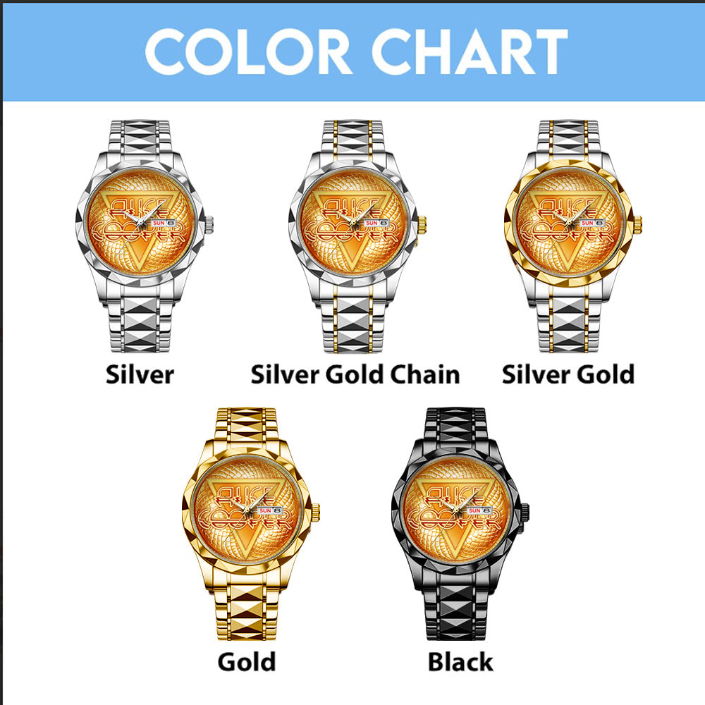 Alice Cooper Welcome to My Nightmare 50th Anniversary Alloy Luxury Quartz Watch - TANTN18494