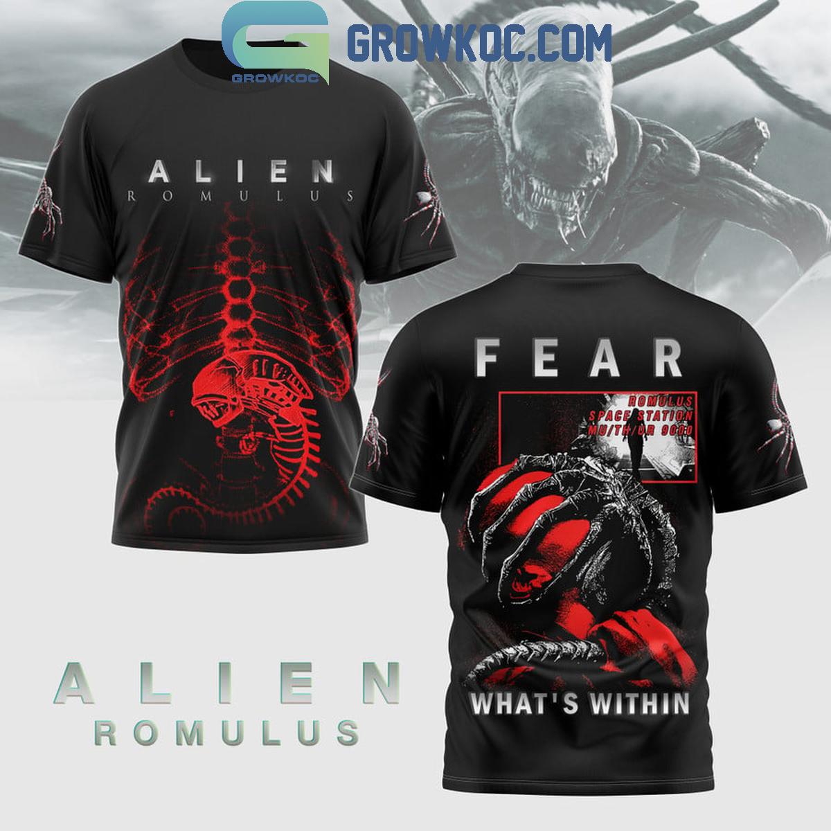 Alien Romulus Space Station Fear What’s Within Hoodie T-Shirt
