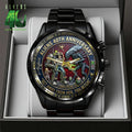 Aliens 40th Anniversary Black Stainless Steel Watch - GNE5325