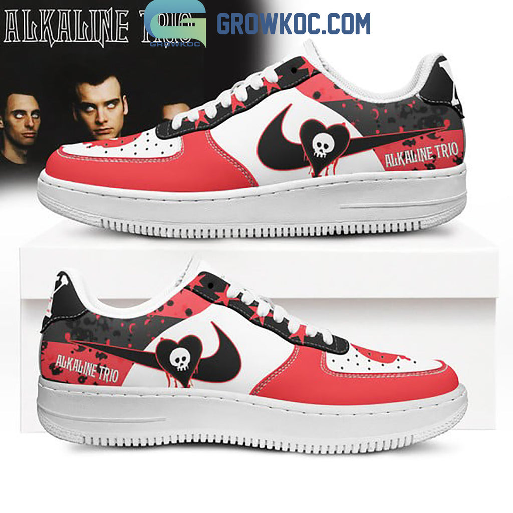 Alkaline Trio Calling All Skeletons Fan Air Force 1 Shoes