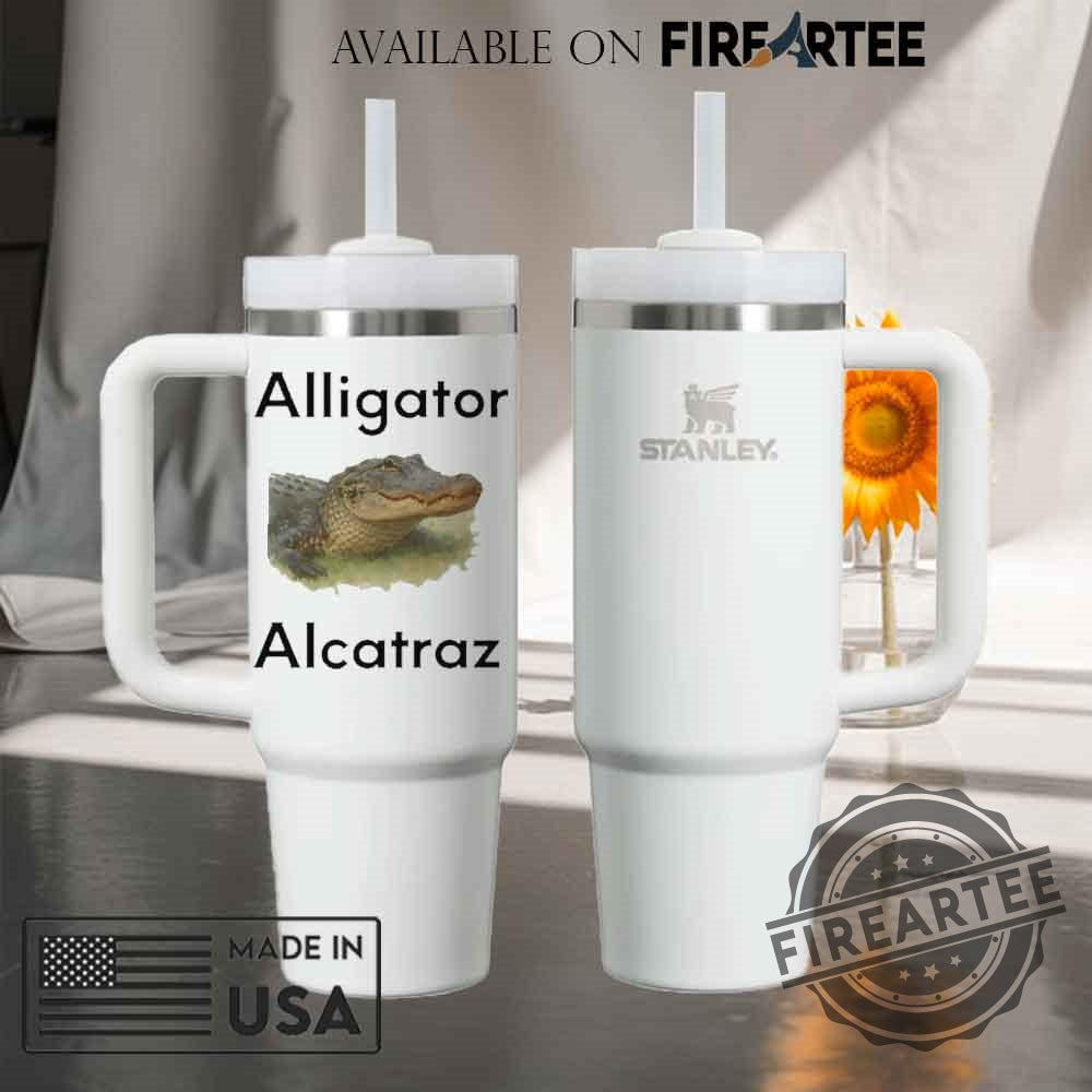 Alligator Alcatraz 40 Oz Stanley Tumbler