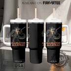 Alligator Alcatraz Gunslinger Tumbler With Handle