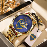 Boca Juniors 120th Anniversary 2025 Alloy Luxury Quartz Watch - GNE4252