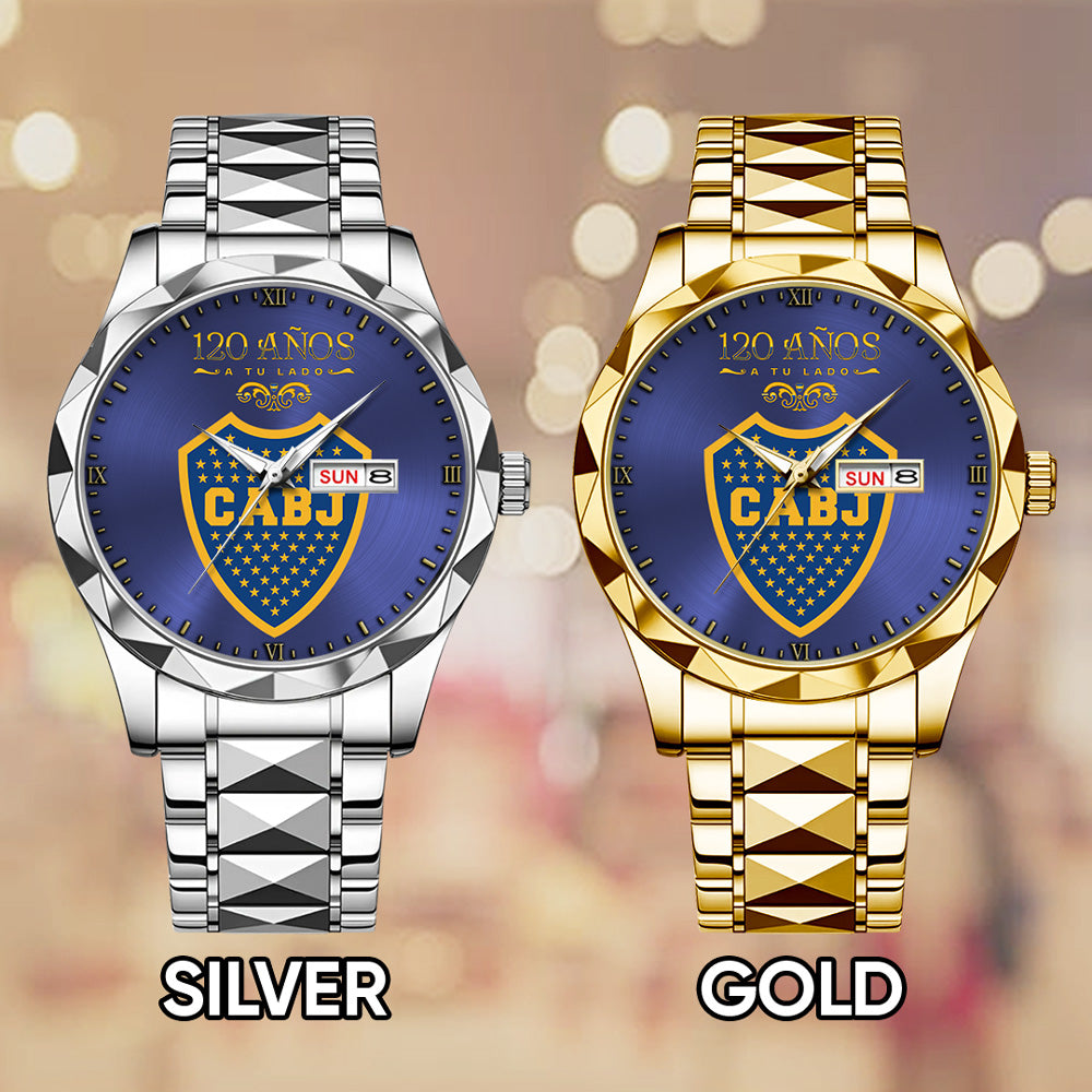 Boca Juniors 120th Anniversary 2025 Alloy Luxury Quartz Watch - GNE4252