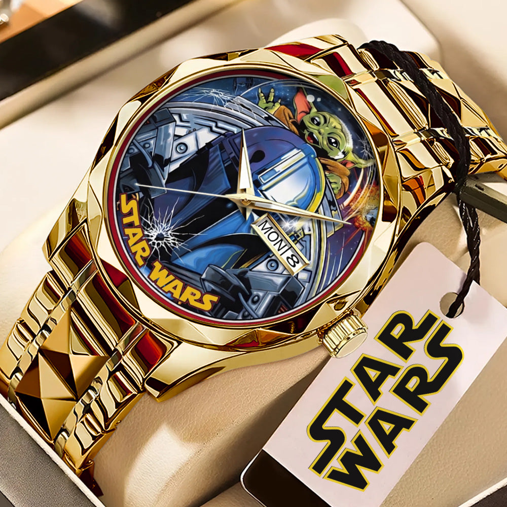 Star Wars Alloy Luxury Quartz Watch - GNE6223
