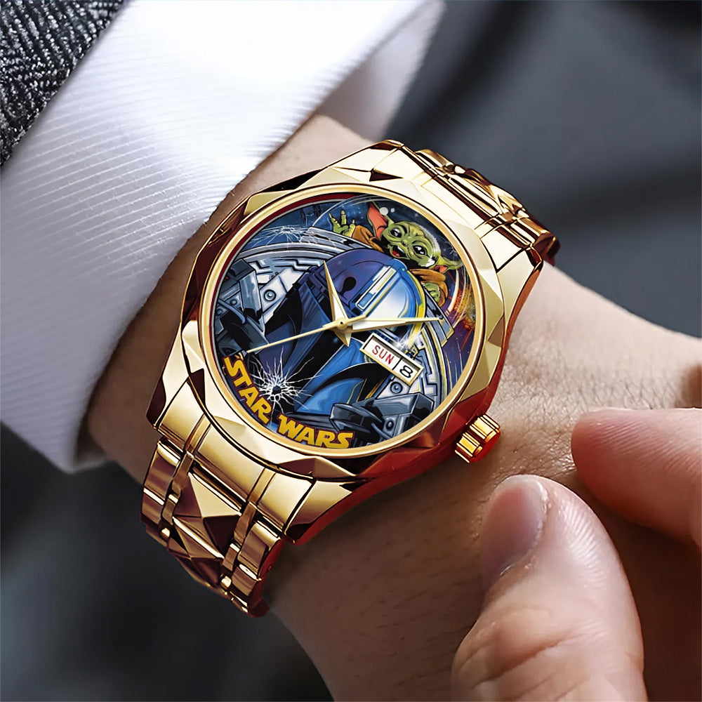Star Wars Alloy Luxury Quartz Watch - GNE6223