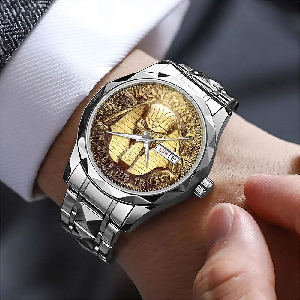 Iron Maiden Alloy Luxury Quartz Watch - MAITM 11935