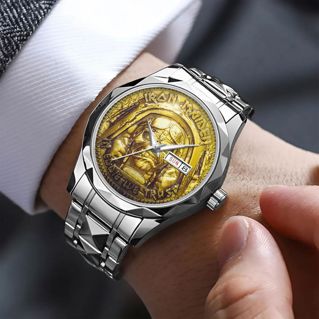 Iron Maiden Alloy Luxury Quartz Watch - MAITM 11936