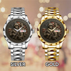US Army Alloy Luxury Quartz Watch - TMTHU1194