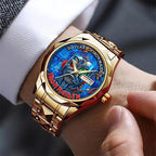 Iron Maiden Alloy Luxury Quartz Watch - TMTHU 129
