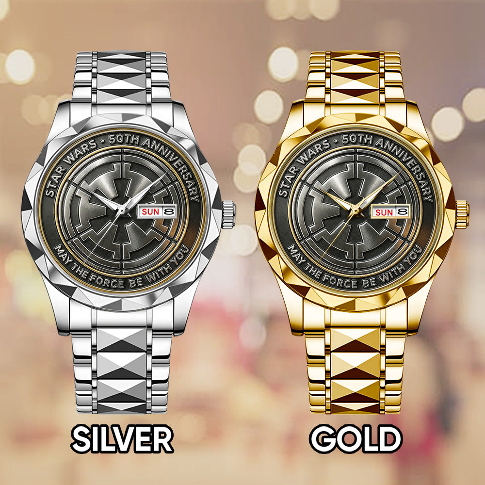 Star Wars 50th Anniversary Alloy Luxury Quartz Watch - TMTHU1462