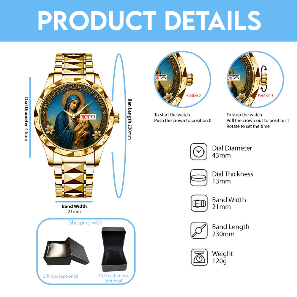 Maria Alloy Luxury Quartz Watch - TMTHU 290