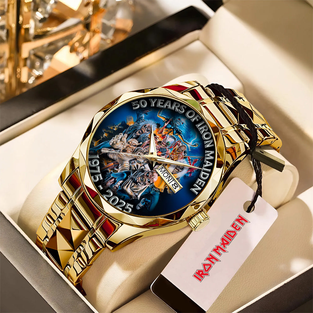 Iron Maiden Alloy Luxury Quartz Watch - TMTHU470
