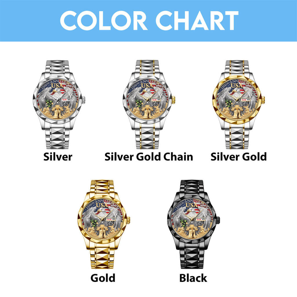 America250 Alloy Luxury Quartz Watch - TANTN21398