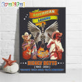 American Legend Dickey Betts Poster Canvas, Dickey Betts 1943-2024 Thank You For The Memory Poster Canvas
