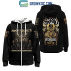 Amon Amarth Heidrum Over Europe 2024 Hoodie T-Shirt